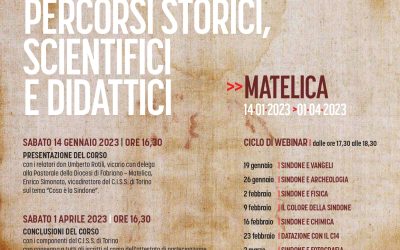 Attraverso la Sindone: programma del corso