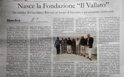 Nasce la Fondazione “Il Vallato”