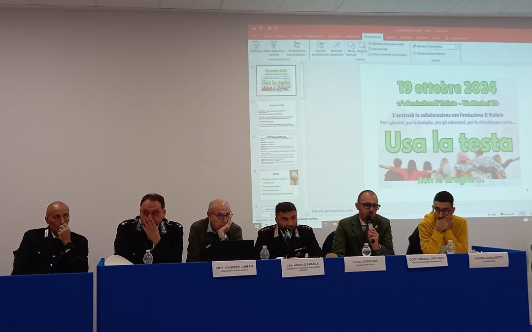 «Usa la testa», duplice partecipato evento contro la droga