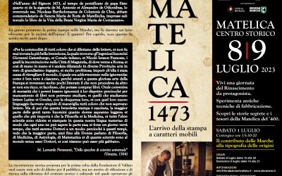 Matelica torna al 1473, ecco com’era all’epoca: “Una città in trasformazione tutt’altro che povera”