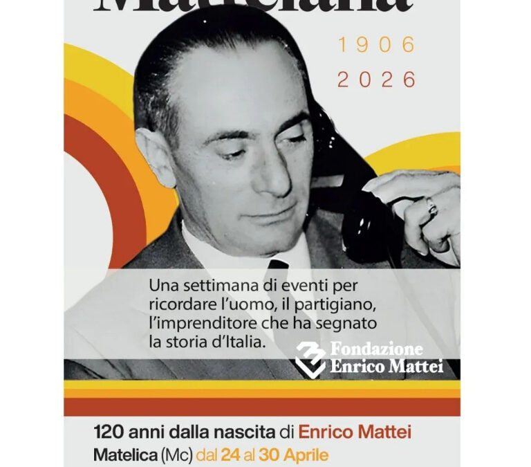 Settimana Matteiana per celebrare i 120 anni