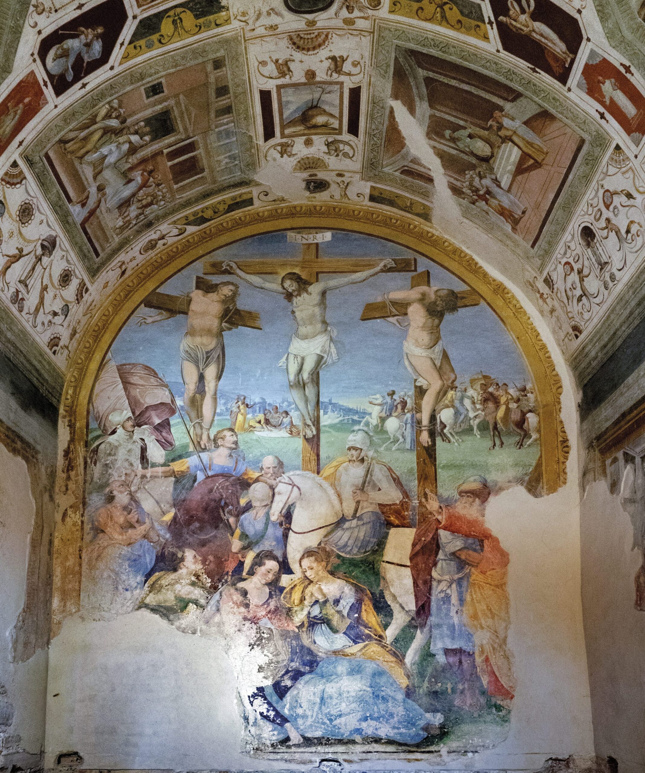 Affreschi rinascimentali della Cappella della Passione
