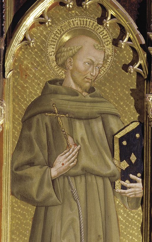 Tavola gotica raffigurante San Francesco