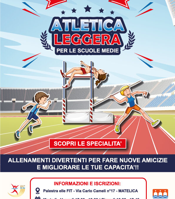A Matelica una nuova realtà sportiva: arrivano i corsi di atletica leggera